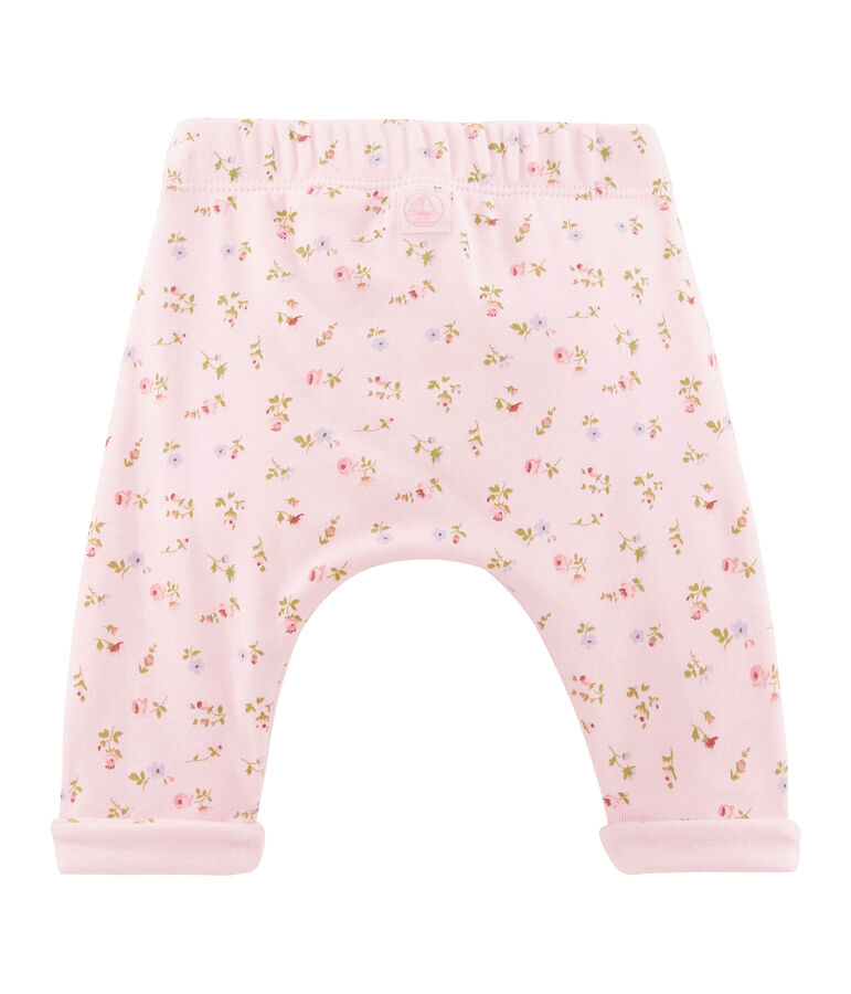 Unisex Baby Hose rosa VIENNE/weiss MULTICO