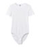 Damen-Body „BODYCONIQUE“ aus Baumwolle weiss ECUME