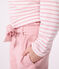 Kinder-Hose aus Baumwoll-/Lyocell-Mischgewebe.  rosa CHARME