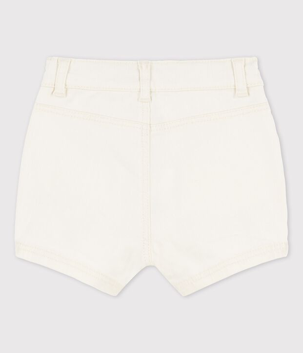 Baby-Shorts aus Denim naturfarben