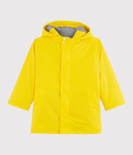 Winter-Regenjacke für Mädchen und Jungen gelb JAUNE