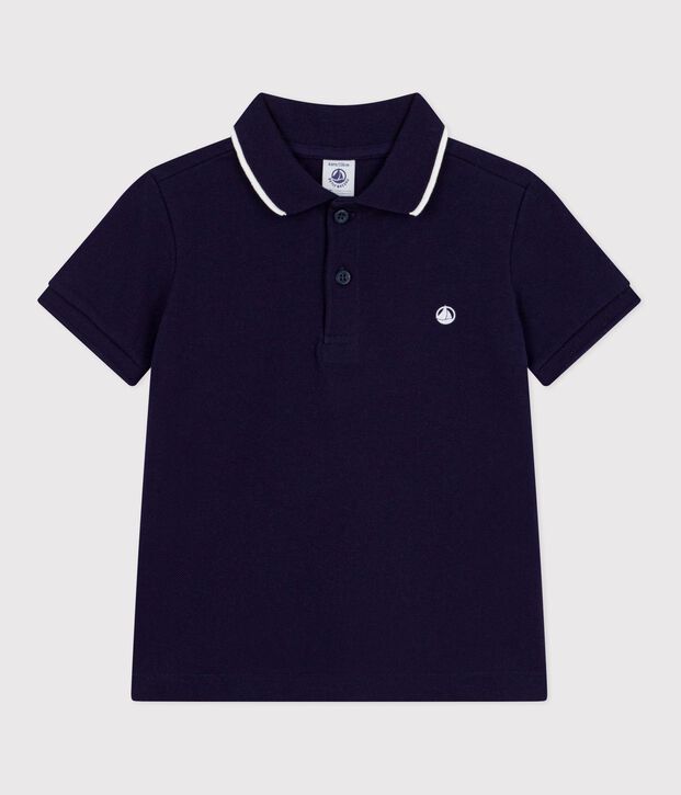 Kurz&auml;rmeliges Kinder-Poloshirt aus Baumwolle SOIR