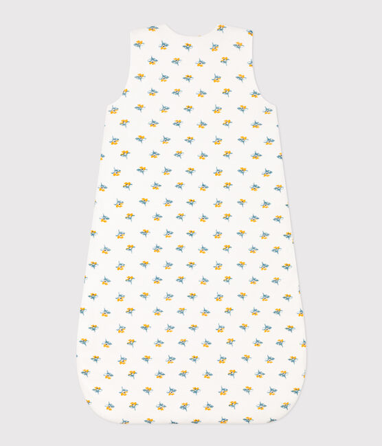 Babyschlafsack aus Baumwolle mit Blumenmotiv TOG 2 weiss MARSHMALLOW/weiss MULTICO