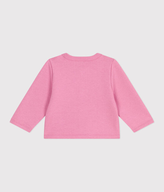 Baby-Cardigan aus einfarbiger Baumwolle BOUDOIR