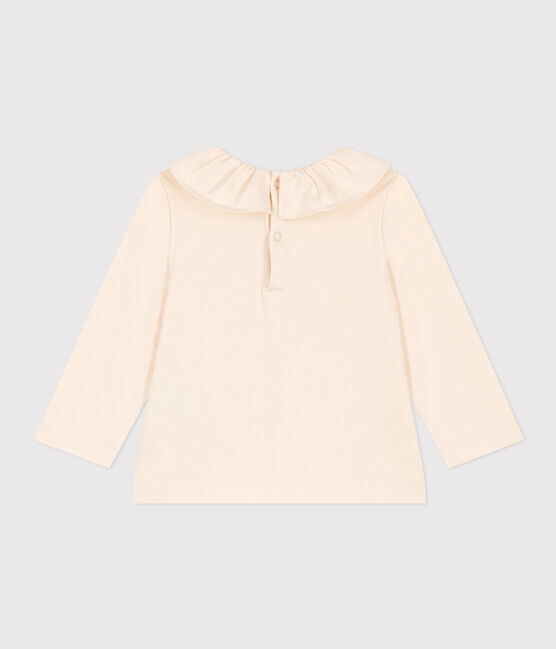 Langärmelige Babybluse aus Jersey naturfarben AVALANCHE