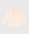Langärmelige Babybluse aus Jersey naturfarben AVALANCHE