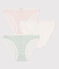 3er-Set Kinder-Slips aus Baumwolle mit Blumenmotiv variante 1