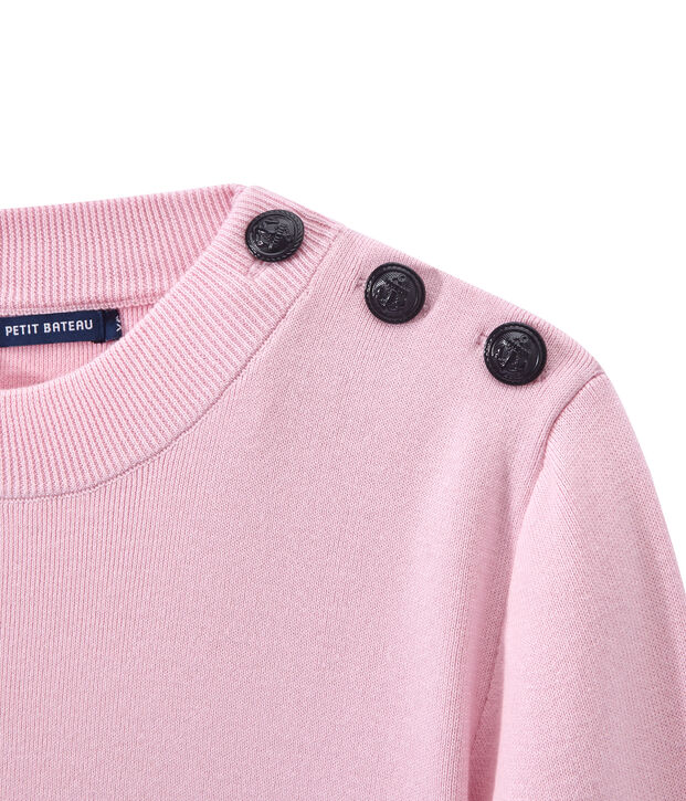 Marinepullover f&uuml;r Damen rosa