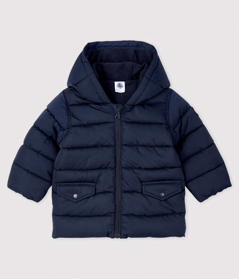 Gesteppter Baby-Anorak f&uuml;r Jungen blau
