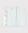 Wendbare Baby-Weste aus Baumwolle mit Drachenmotiv weiss/vielfarbig