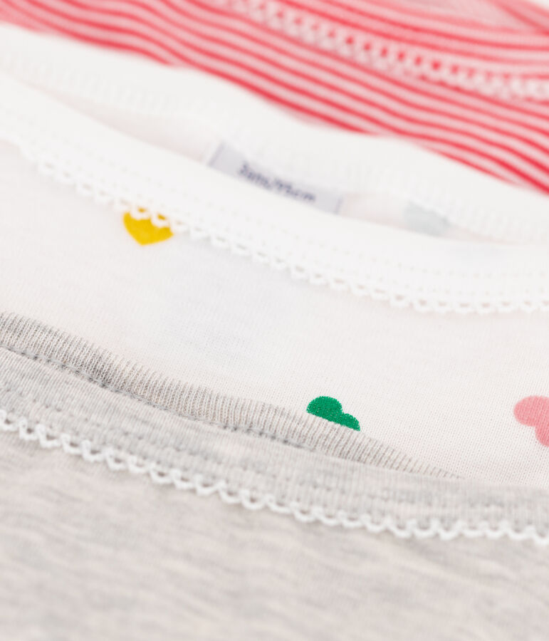 3er-Set Unterhosen f&uuml;r kleine M&auml;dchen variante 1