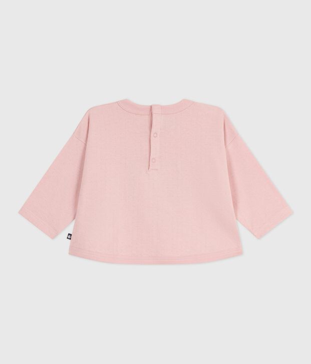 Lang&auml;rmeliges Baby-T-Shirt aus Baumwolle mit Katzenmotiv JOLI