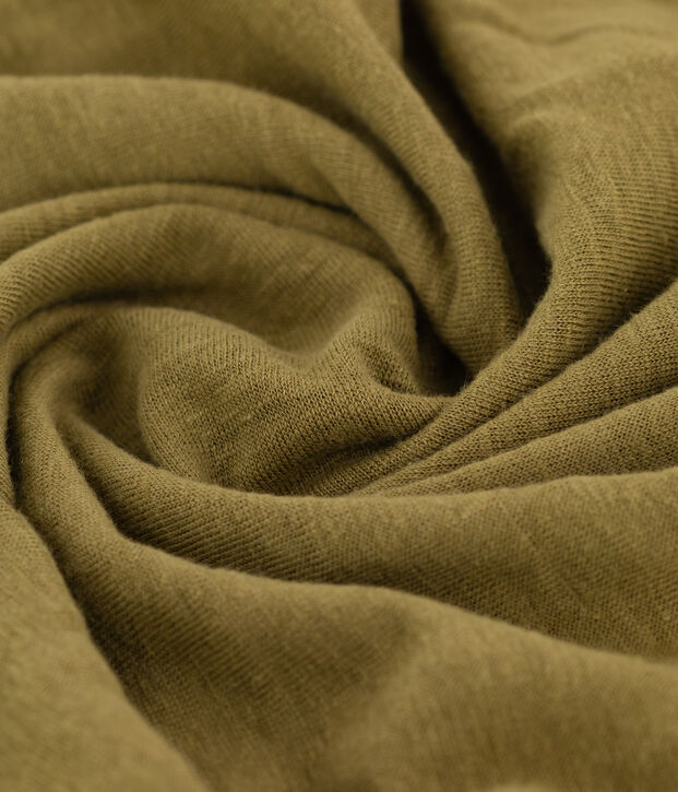 Damen-Kleid aus Leinen braun