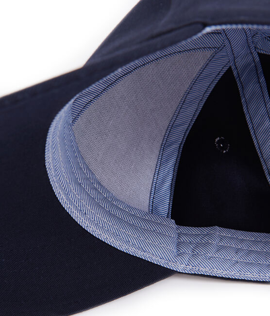 Kinder-Kappe Unisex blau SMOKING