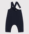 Gesteppte Baby-Latzhose aus Baumwolle blau SMOKING