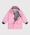 Ikonische Baby-Regenjacke einfarbig rosa