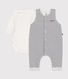 Babyset aus Overall und Body aus Baumwolle