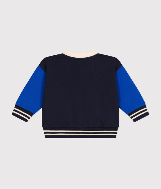 Baby College-Jacke aus Molton SMOKING/ CALVIN