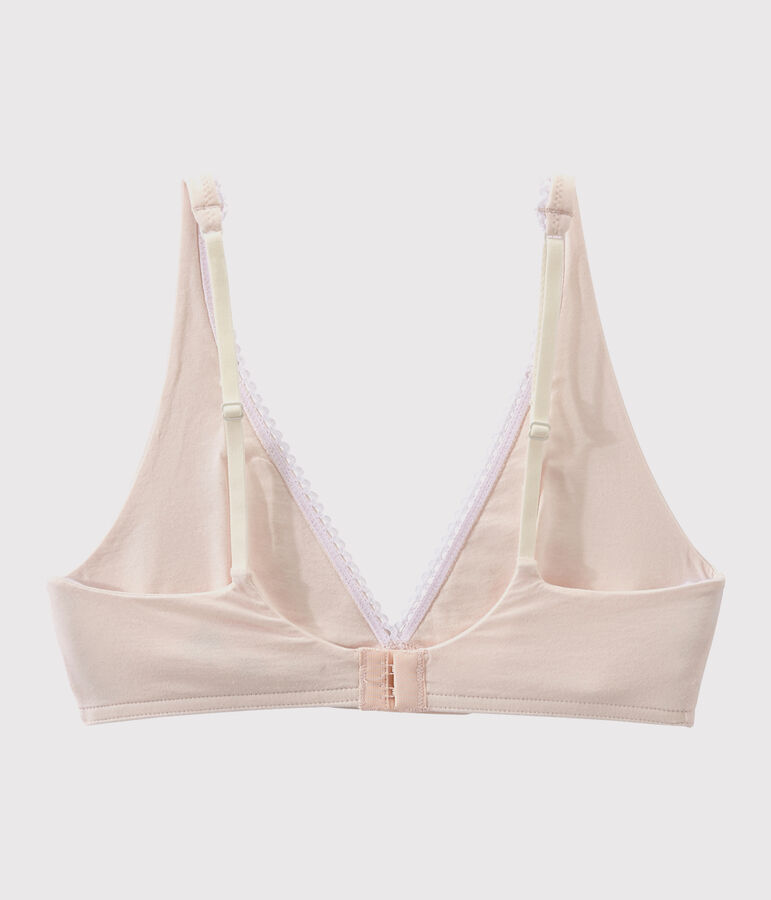 Uni-Damen-BH rosa FLEUR