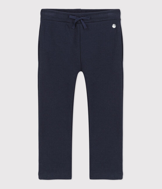 Kinderhose aus Baumwolle für Mädchen blau SMOKING