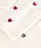 2-teiliges Baby-Strickset mit gestickten Herzen rot MARSHMALLOW/ POMPEI