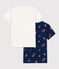 2er-Set kurzärmelige Baumwoll-T-Shirts mit Pilzmotiv variante 1