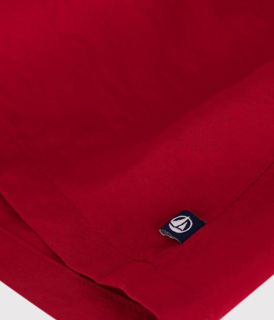 Langärmeliges Baby-Kleid rot AURORA