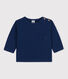 Langärmeliges Baby-T-Shirt aus Baumwolle