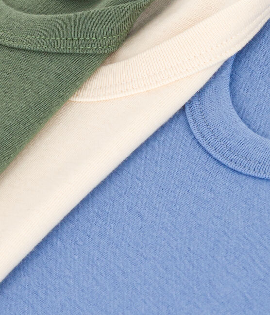 Unifarbene Kinder-Tanktops aus Baumwolle im 3er-Set variante 1