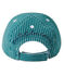 Gestreifte strick-baby-kappe jungen grün OLIVIER/weiss MARSHMALLOW