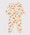 Baby-Strampler aus Baumwolle mit Printmotiv weiss AVALANCHE/ MULTICO