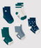 Set mit 5 Paar Baby-Socken variante 1