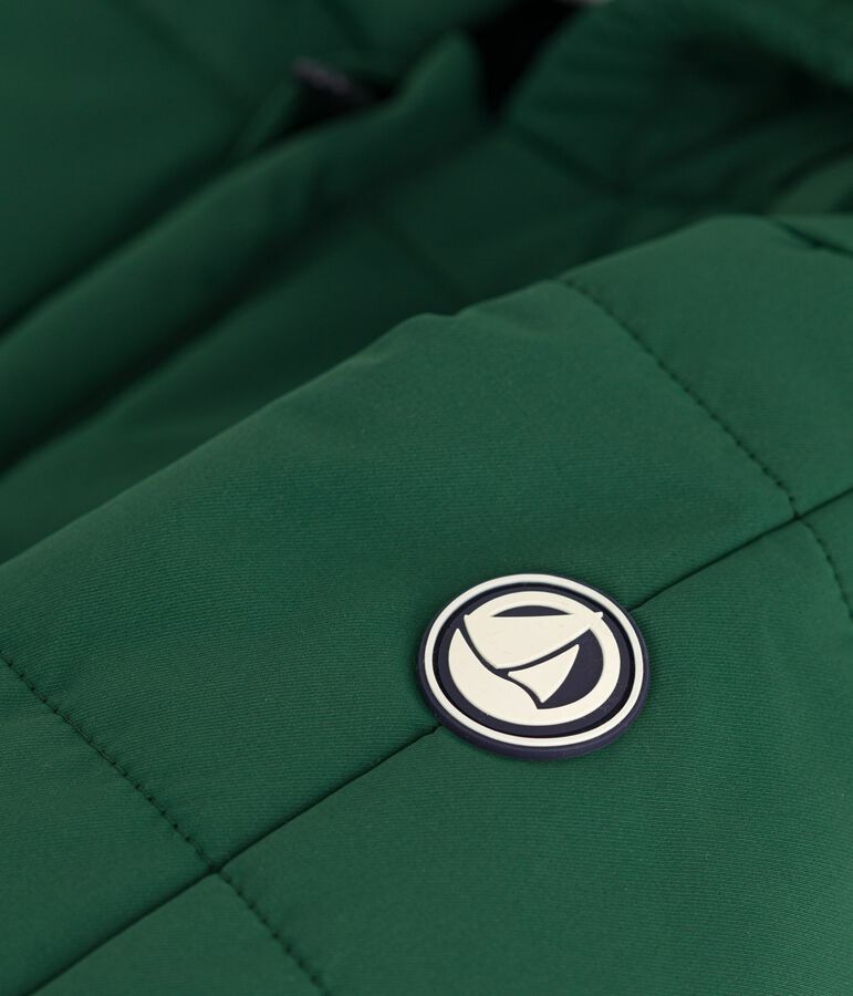 Baby-Schneeanzug aus Polyester gr&uuml;n