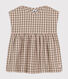 Kurzärmeliges Baby-Kleid aus Seersucker