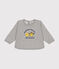 Baby-Sweatshirt Mr. Men und Little Miss aus Jersey  grau CHATON CHINE