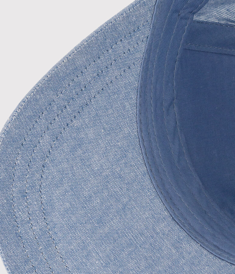 Kinder-Kappe Petit Bateau aus Denim, unisex variante 1