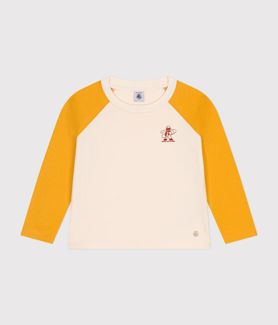 Langärmeliges T-Shirt aus Baumwolle für Kinder/Jungen AVALANCHE/ BOUDOR