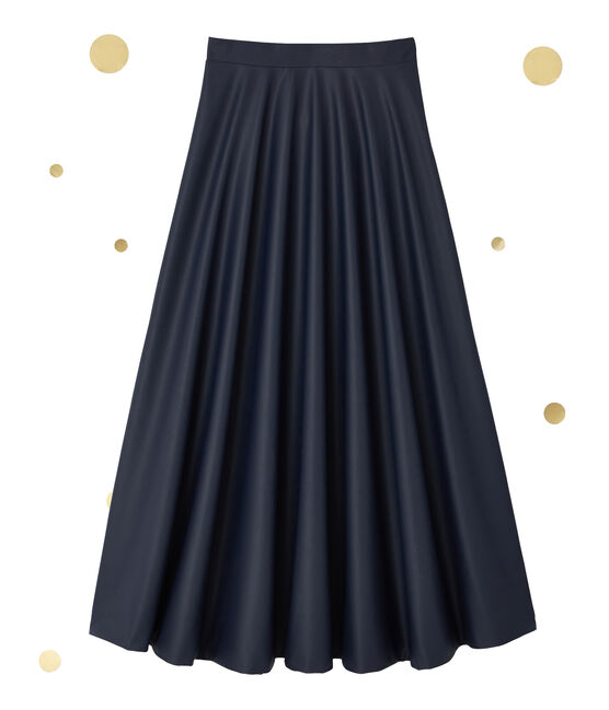 Damenrock Petit bateau x Marie-Agnès Gillot blau SMOKING