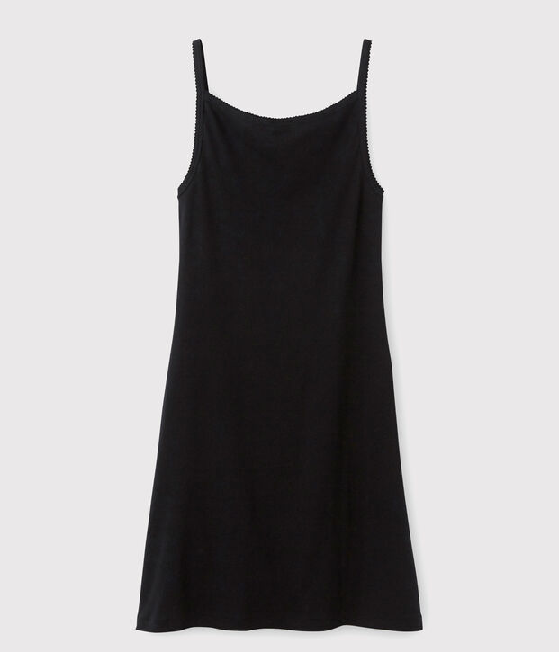 Damen-Tr&auml;gerkleid schwarz