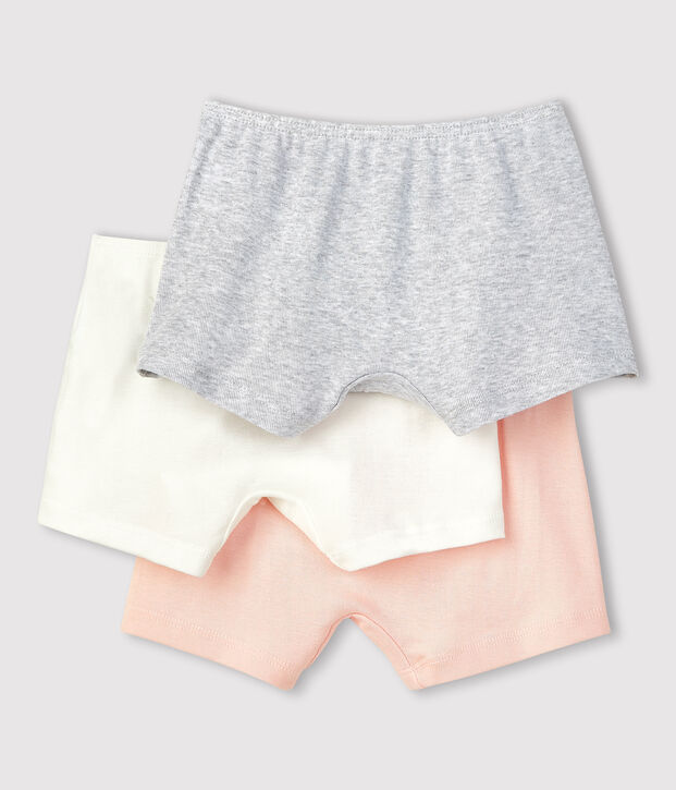 3er-Set Shortys f&uuml;r M&auml;dchen vielfarbig