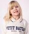 Kinder-Sweatshirt aus bedruckter Baumwolle naturfarben MILK