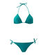 Einfarbiger Damen Bikini