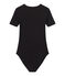 Damen-Body „BODYCONIQUE“ aus Baumwolle schwarz NOIR