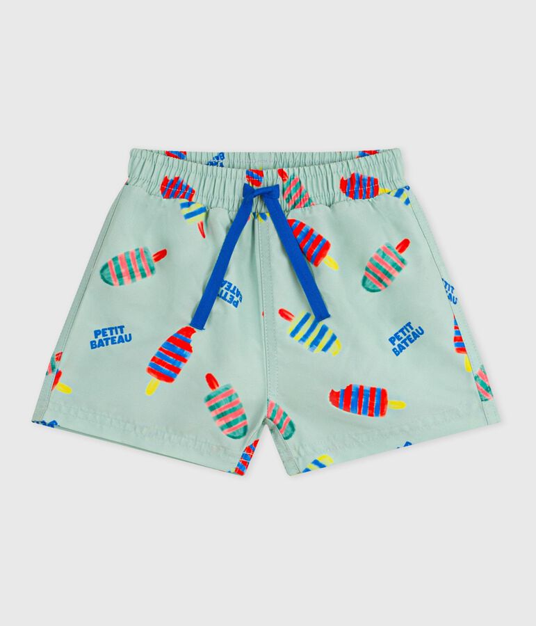Baby-Badeshorts mit Eismotiven SPRAY/ MULTICO