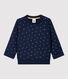 Gestepptes Baby-Sweatshirt.