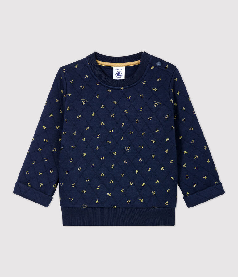 Gestepptes Baby-Sweatshirt. blau SMOKING/ JERRYCAN