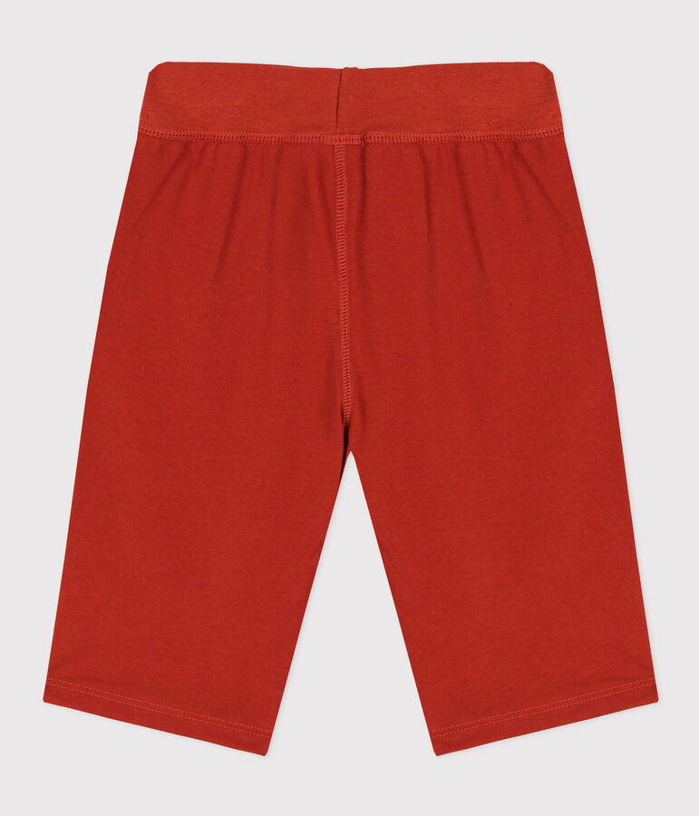 Kinder-Bermudashorts aus Baumwolle f&uuml;r Jungen rot