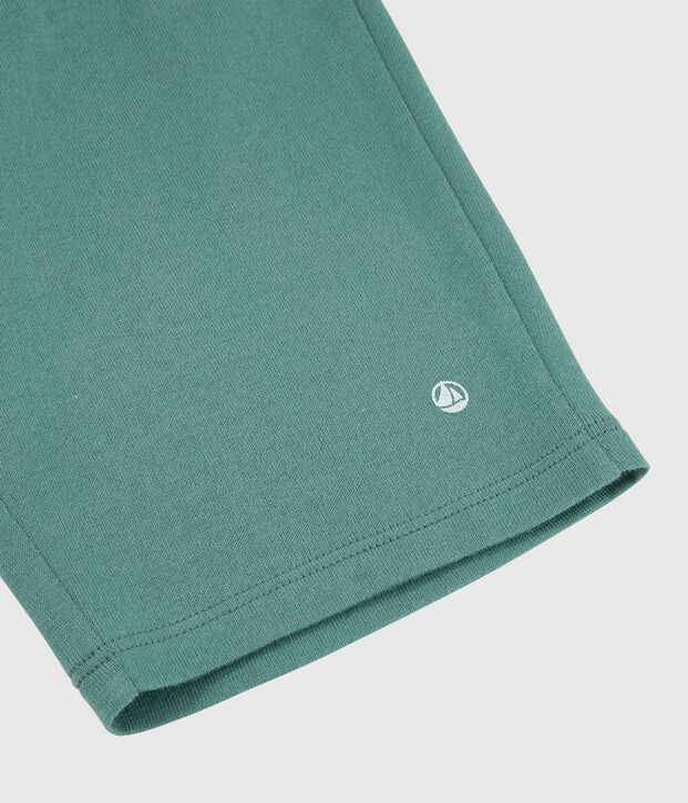 Bermudas aus Baumwolle f&uuml;r Jungen gr&uuml;n