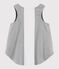 Sport-Tanktop für Mädchen grau SUBWAY CHINE
