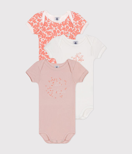 3er-Set kurzärmelige Baby-Bodys aus Baumwolle variante 5